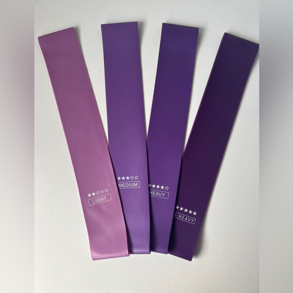 Purple Resistance Band Set